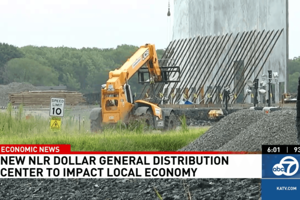 Arkansas officials celebrate new Dollar General distribution center as a triumph in local economic development